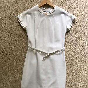 Diane von Furstenberg white dress
